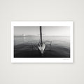 Oiled Seas - Black & White — 45×30cm, 18×12" Print only